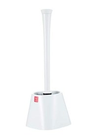 Resim Marıeta Tuvalet Fırçası, Gövde Opak Beyaz, Sap Opak Beyaz, M-e20-01-01 Siyah 