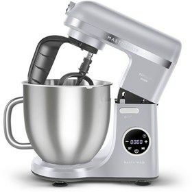 Resim Karaca Mastermaid Chef Ultra D2000W Dijital Ekranlı Hamur Yoğurma Makinesi Silver 7L 