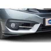 Resim Omsa Honda Civic Fc5 Krom Sis Far Çıtası 2 Parça 2016-2021 Arası 
