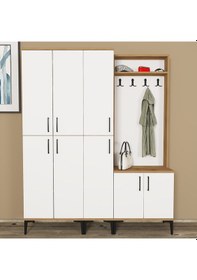 Resim Kalenderdekor1 Kalender Dekor Rose-1-3-4 Rs02 Portmanto Vestiyer Ayakkabılık 