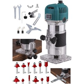 Resim Stilmax Stm3000fm Devir Ayarlı Formika Freze Makinesi - 12 Adet Set 