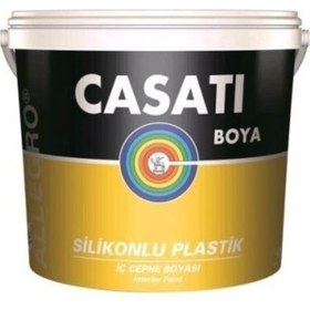 Resim Casati Dyo Silikonlu Plastik Iç Cephe Boyası Renk Meltem 3,5kg/10kg/20kg 