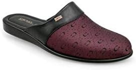 Resim Ceyo 9823-2 Kapalı Erkek Ev Terliği-Bordo Bordo 44 