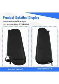 Resim Xiaaokeji Jeep Wrangler Tj 1997-2002 Sağ İçin Araba Ön Güneşlik Güneşlik 