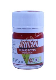 Resim Artdeco Kumaş Boyası 106 Koyu Kırmızı 