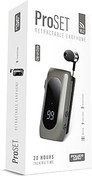 Resim Powerway ProSet Mikrofonlu Yaka Askılı Şarj Göstergeli Makaralı Bluetooth Kulaklık 