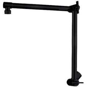 Resim Suntek Duş Başlığı Uzatma Kolu 18& 39 & 39 Mat-siyah 