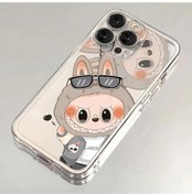 Resim Karikatür Güzel Labubu Telefon Kılıfı Için Iphone 16 15 14 13 12 11 Pro Max Mini X Xs -7 For İphone Uyumlu X Xs 7 