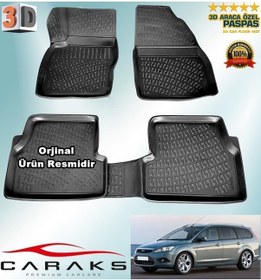 Resim Focus 2 3D Paspas Havuzlu Stw 2005-2011 Arası Siyah N11.1063 