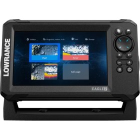 Resim Lowrance Eagle 7 Balık Bulucu GPS 83/200 Türkçe Menü 