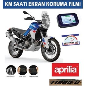 Resim Aprilia Tuareg 660 Motosiklet Ekran Km Koruyucu 