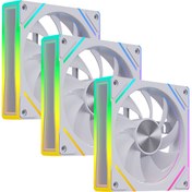 Resim GAMELİNE FRESH x2 3'lü SET ARGB Kasa Fanı 6 PİN 