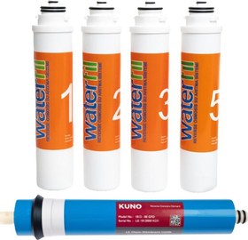 Resim Sulook Waterlife Takçevir Su Arıtma Cihazlarına Uyumlu 5'li Takımı Lg Mebran 