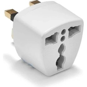 Resim Umut Bilişim Priz Çevirici Adaptör Topraklı Türk Amerika Avrupa Ingiliz Fiş Dönüştürücü 