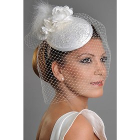 Resim Turkuaz Aksesuar Gelin Nikah Şapkası 