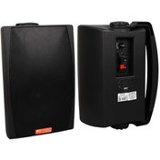 Resim Go İthalat MV-03 16 CM 60 Watt Komütatörlü Hat Trafolu Siyah Sütun Hoparlör (2&apos;li Takım) (5224) 