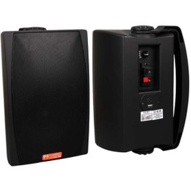Resim Go İthalat MV-03 16 CM 60 Watt Komütatörlü Hat Trafolu Siyah Sütun Hoparlör (2&apos;li Takım) (5224) 