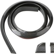 Resim Sones Araba Evrensel Kuyruk Macunu Üst Kanat, Özellikler: 4,5 Cm Karbon Fiber Siyah 