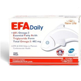 Resim Newlife Efa Daily Omega 3 30 Kapsül 