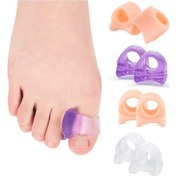 Resim Sones 10 Çift Büyük Ayak Ortezi Ayırıcı Yumuşak Ve Rahat Ayak Bakım Kılıfı S Ten Rengi 