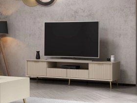 Resim Kale Luxe Tv 180cm Ayaklı Ünitesi - Kumtaşı Bej 