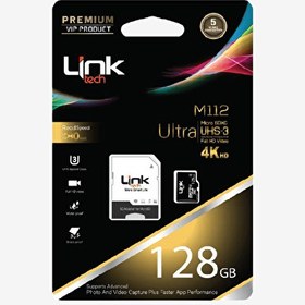 Resim M112 Premium 80MB/S Micro SD Ultra 128 GB Hafıza Kartı ve Adaptör 