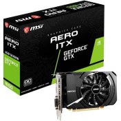 Resim MSI GEFORCE GTX 1650 D6 AERO ITX OC 4G GDDR6 128bit NVIDIA Ekran Kartı 