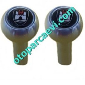 Resim Vosvos 1303 - T2 Kapi Kilitleme Butonu Nikelaj Wolfsburg (2 Adet) 408693132 