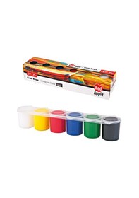 Resim Red Apple Guaj Boya Sıralı 6 Renk 6X25 Ml. Rg-6 