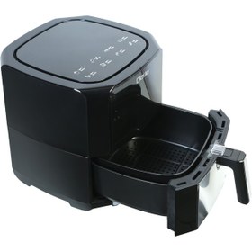 Resim Dl-af558t1 Dijital Airfryer 5.5 Lt Yağsız Airfryer 1700 Watt Xl Airfryer Hediyeli 