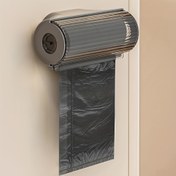 Resim 1 Adet Duvara Monte Çöp Poşeti Dispenseri - Kolay Erişimli Açık Tasarımlı, Dayanıklı Mutfak & Banyo Düzenleyici ile Yerden Tasarruflu Plastik Çöp Torbası Tutucu, Ev Depolama için Minimalist Tasarım 