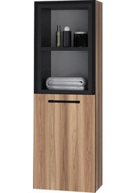 Resim Denko Piramit 35 Cm Mdf Hazar Banyo Boy Dolabı Ahşap 