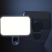 Resim Taşınabilir Mini Klipsiz LED Işık, USB Şarj Edilebilir, Ayarlanabilir Renk Sıcaklığı ve Parlaklık ile - Vlogging, Fotoğrafçılık, Canlı Yayın ve Selfie'ler için İdeal - Taşınabilir Kullanım için Kendi Kendine Güçlü, Vlogging Işığı | Kompakt Işık Kaynağı | USB Şarj Edilebilir Işık 