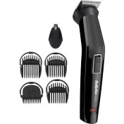 Resim BaByliss Yüz & Vücut Bakım Kiti Multi, 6 Başlık, Paslanmaz Çelik Bıçaklar, Kablosuz Kullanım, Yıkanabilir Başlıklar, MT725E 
