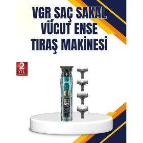 Resim LTG Nova Vgr V-695 Profesyonel Tıraş Makinesi Seramik Bıçaklı Güçlü Motor 