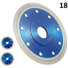 Resim Çapraz örgü Turbo elmas testere bıçağı 180mm mermer Seramik kes 