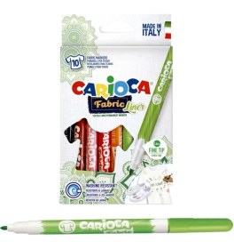 Resim Sinerjim Carioca Keçeli Kumaş Boyama Kalemi Seti 10'lu 