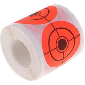 Resim Suntek 250 Adet Kağıt Hedef Rulo Floresan 2 "yapışkan Çekim 