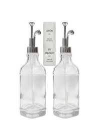 Resim Cam Sıvı Sabunluk Losyonluk Krom 