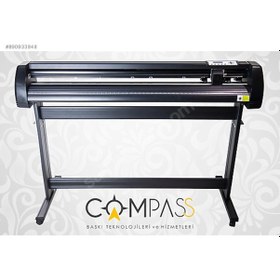 Resim Compass 120 Cm Düz Model Plotter Folyo Kesici 