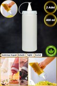 Resim Hane Dostu 2 Adet 400 ml Sızdırmaz Kapak Yağdanlık Sosluk Sirkelik 