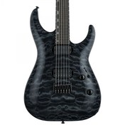 Resim Esp Ltd H-1001 See Thru Black Elektro Gitar 