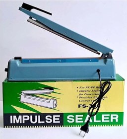 Resim 30cm Metal Gövde Poşet Ağzı Yapıştırma Kapatma Makinası Fs-300 5 Çok Renkli 