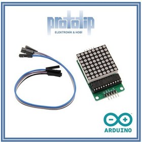 Resim Arduino Max7219 Dot Matrix 8X8 Led Ekran 