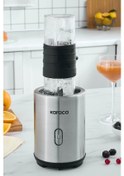 Resim Karaca Smooth and Move Inox 350W Personal Kişisel Smoothie Blender 
