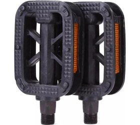 Resim Reflektörlü Bilyalı Plastik Bisiklet Pedal 