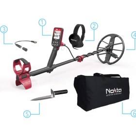 Resim Nokta Findx Pro Metal Dedektörü Su Geçirmez Altın Arama 