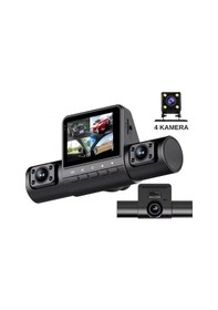 Resim Schitec 4 Kameralı Kayıtlı Araç Kamerası 360 Görüş 1080p Ön Ve Arka İç Çekim Hd Otomobil Kamera Sistemi An-6314 02574515 