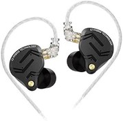 Resim Yinyoo Kulak Monitöründe KZ ZS12 PRO X Kablolu Kulaklıklar,Kulak Kulaklıklarında 1DD 5BA Ultra Düşük Doğrusal Olmayan Bozulma,Yenilikçi Yüksek Frekans Dizisi,Oyun için Tam Metal IEM 