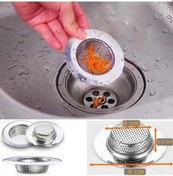 Resim 9 Cm Büyük Boy Paslanmaz Çelik Lavabo Süzgeci - Evye Süzgeci - Ev 